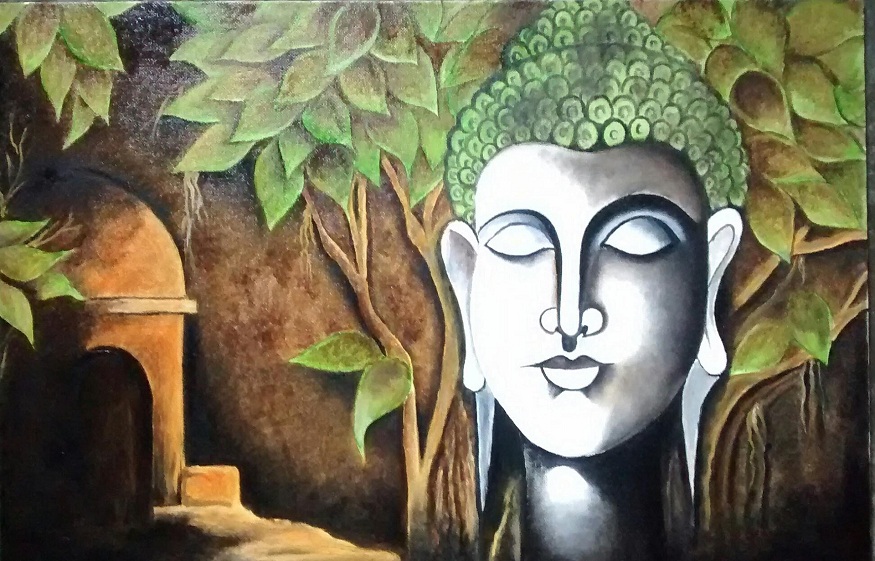 Buddha painting