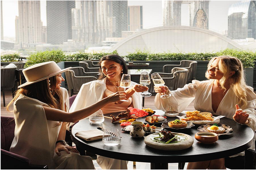 a restaurant Dubai