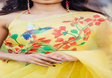 Gulmohar saree