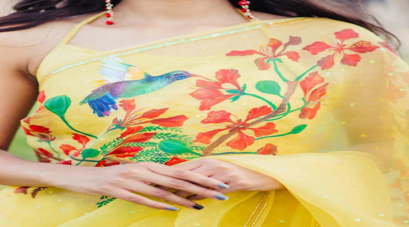 Gulmohar saree