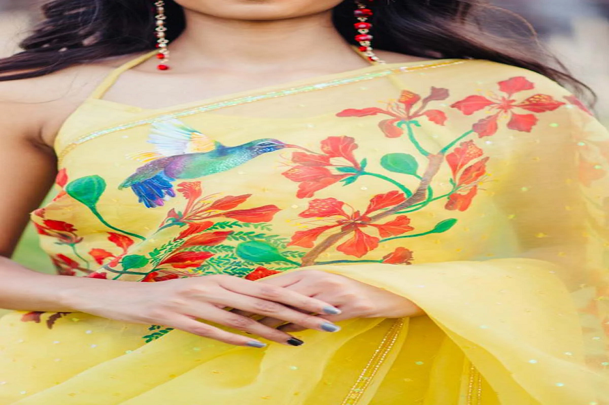 Gulmohar saree