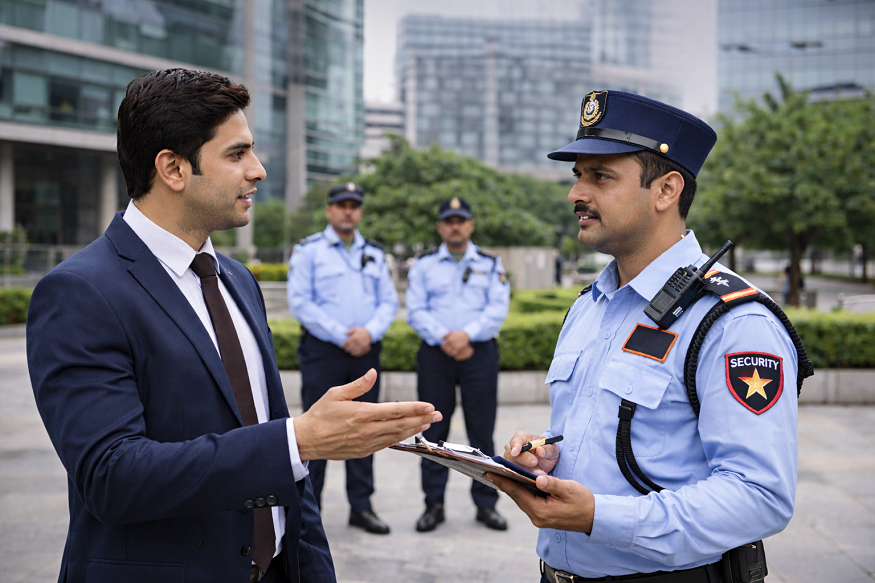 Apartment security agency in Bangalore